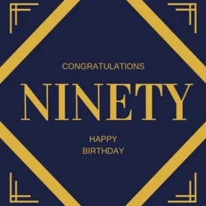 Actieprijs Happy 90th Birthday Guest Book (Hardcover)